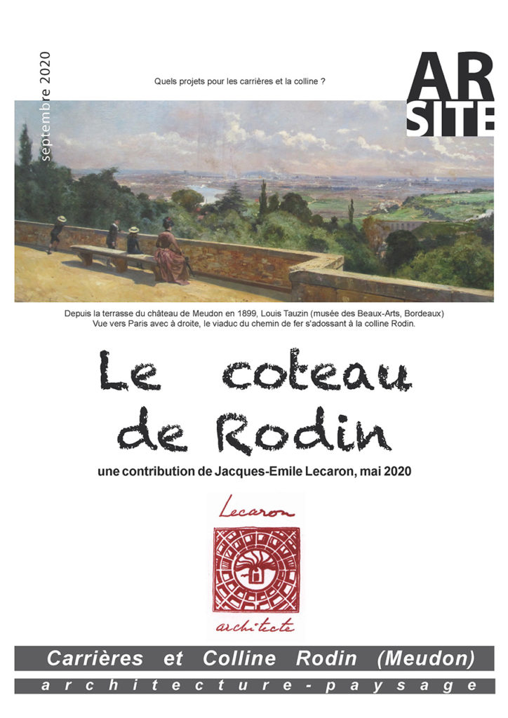 Le coteau de Rodin, J.-E. Lecaron, mai 2020