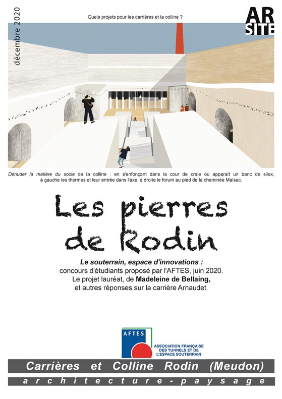 Les pierres de Rodin, concours AFTES, décembre 2020